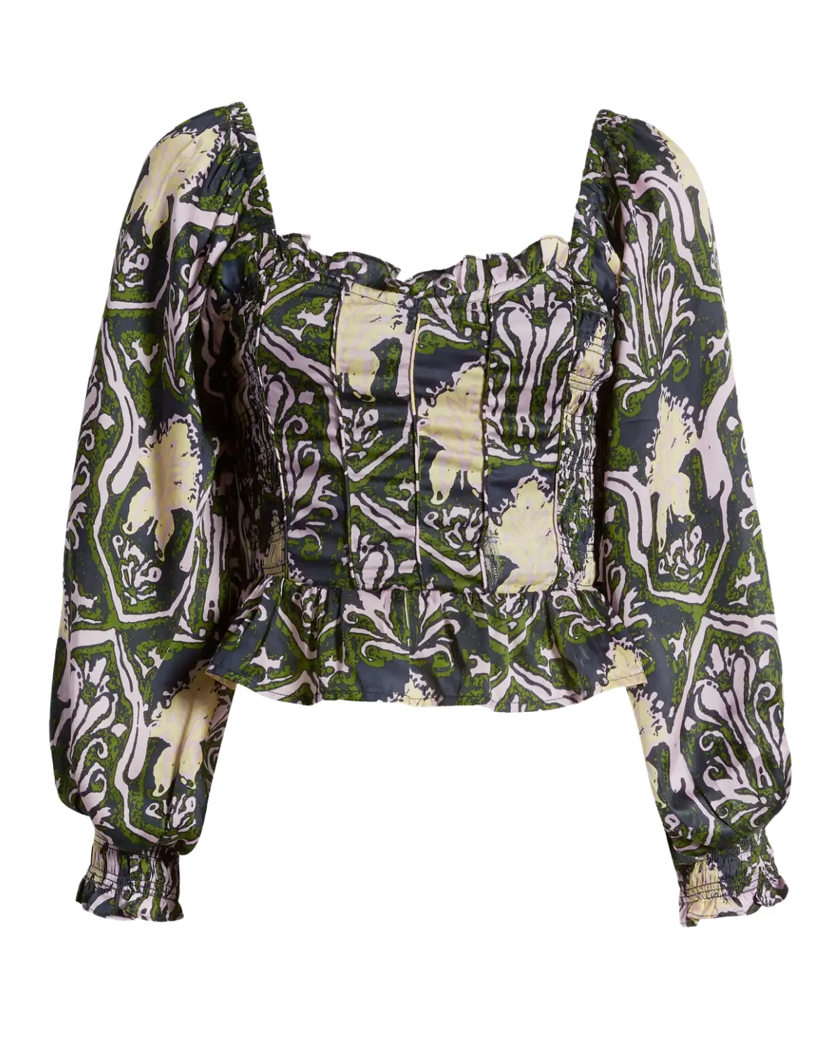 Dakota Blouse (Casablanca Print)