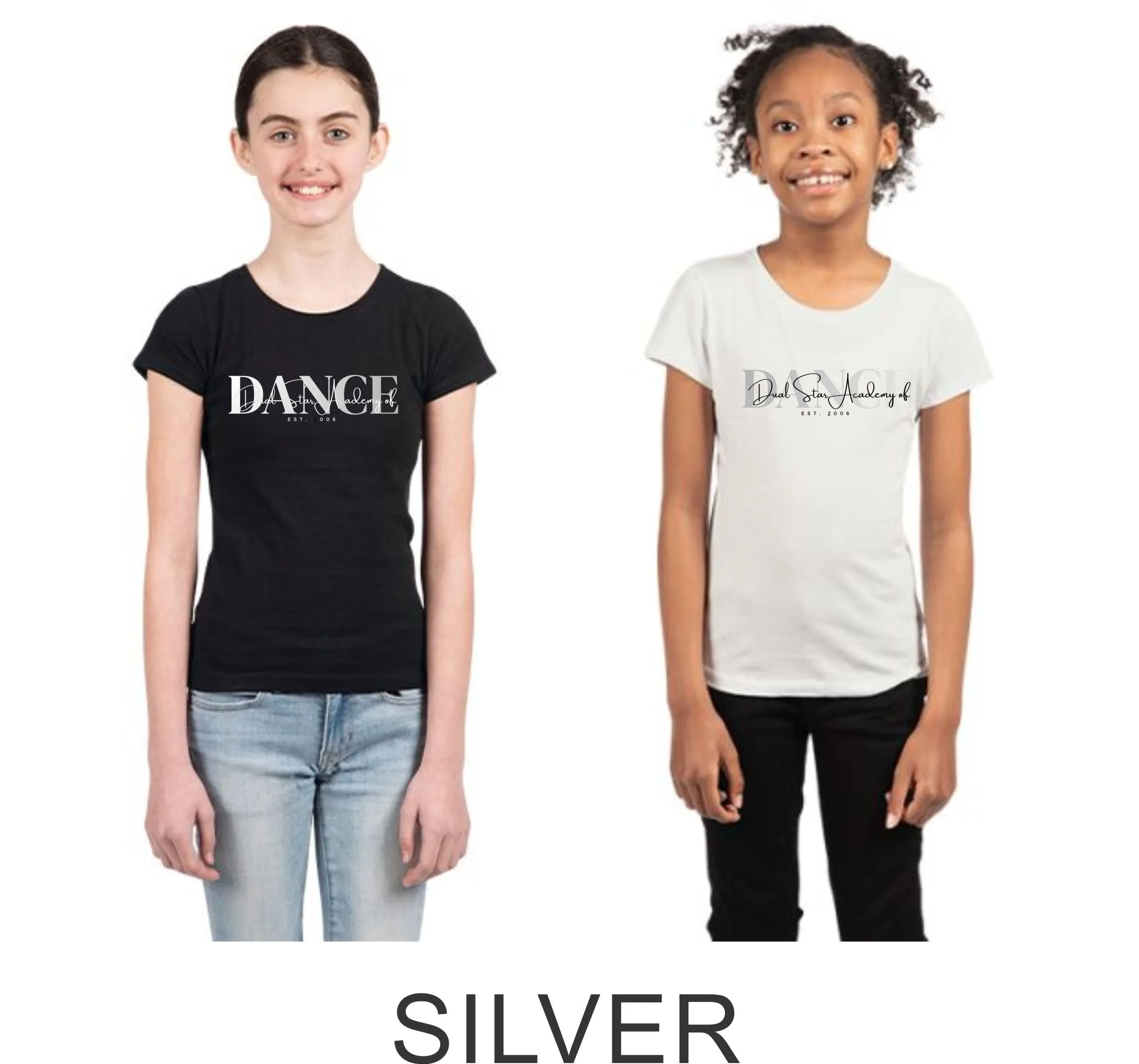 Dual Star MODERN Girls Tee