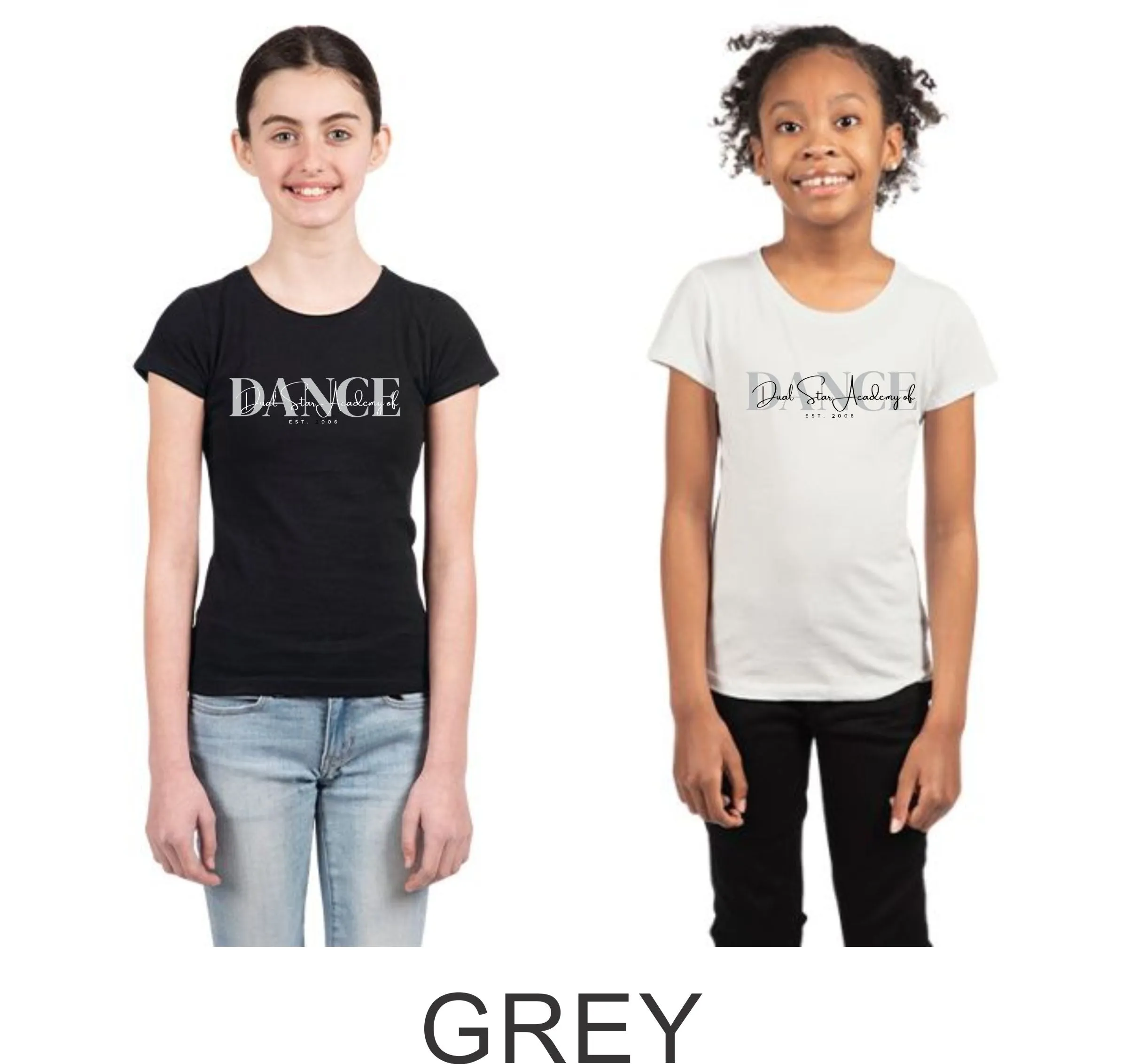 Dual Star MODERN Girls Tee
