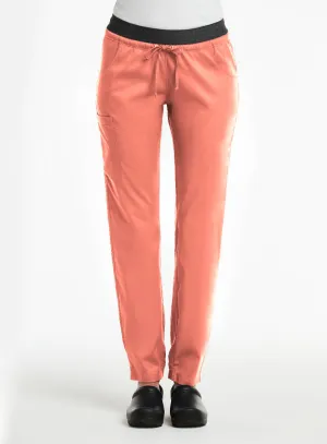 E-Band Waist Jogger Cargo Pants by Maevn (Regular) XXS-3XL / Fresh Salmon