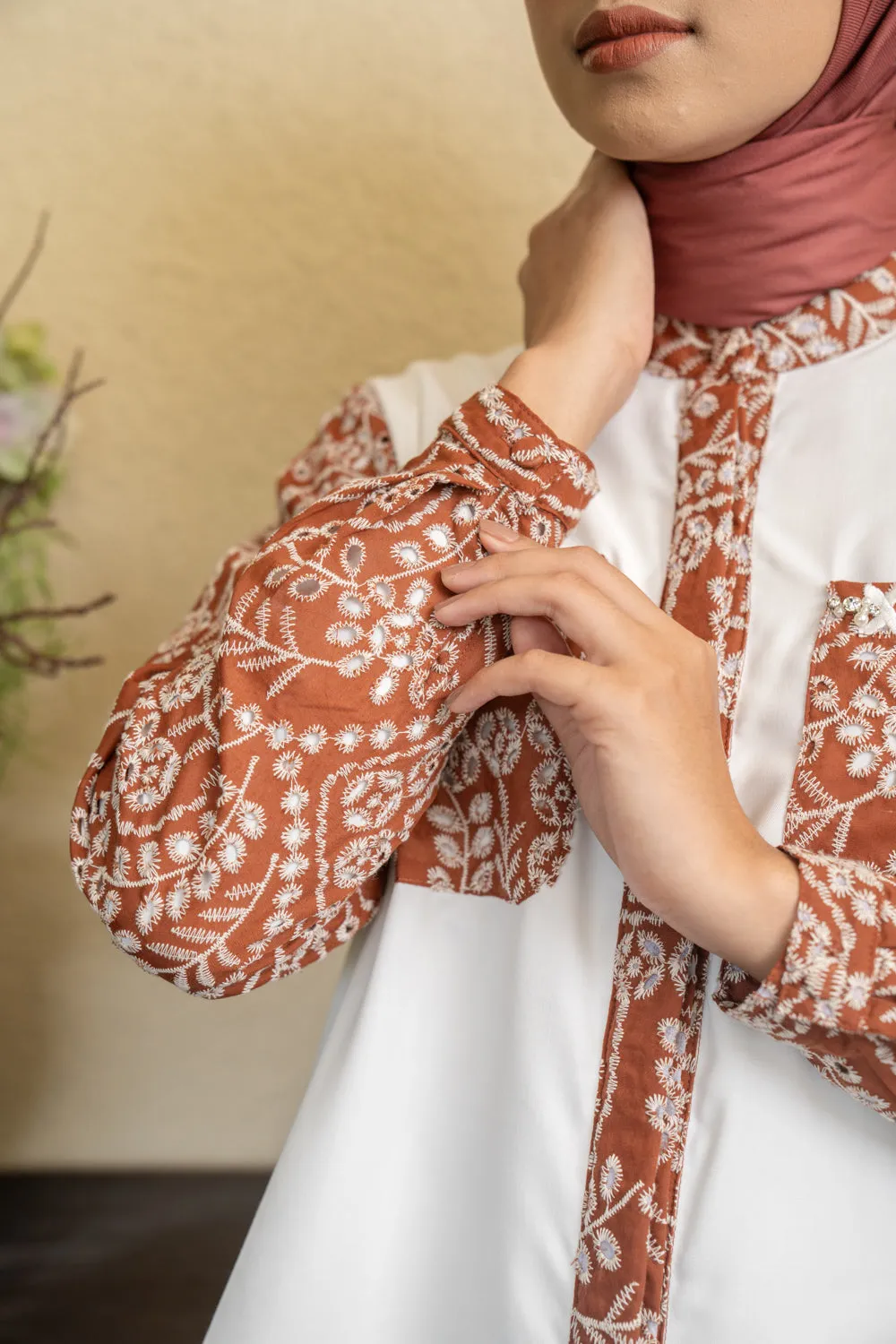 Elea Shirt Terracotta