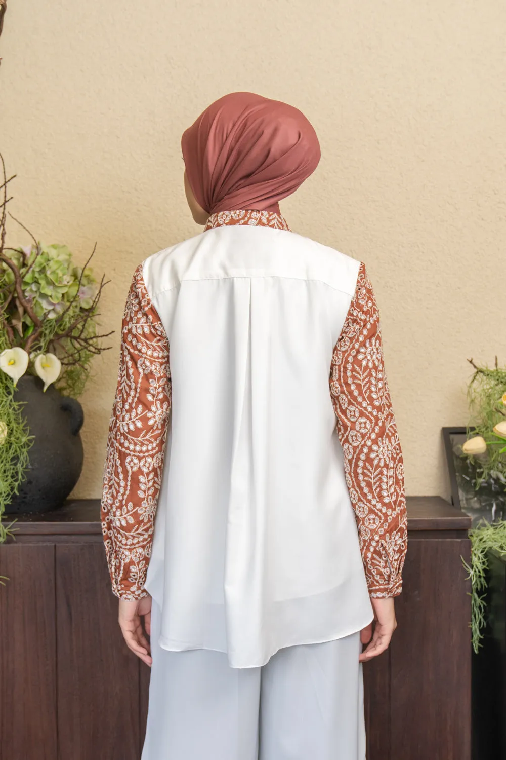 Elea Shirt Terracotta