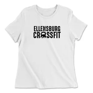 Ellensburg CrossFit Stacked Womens - Relaxed Jersey T-Shirt