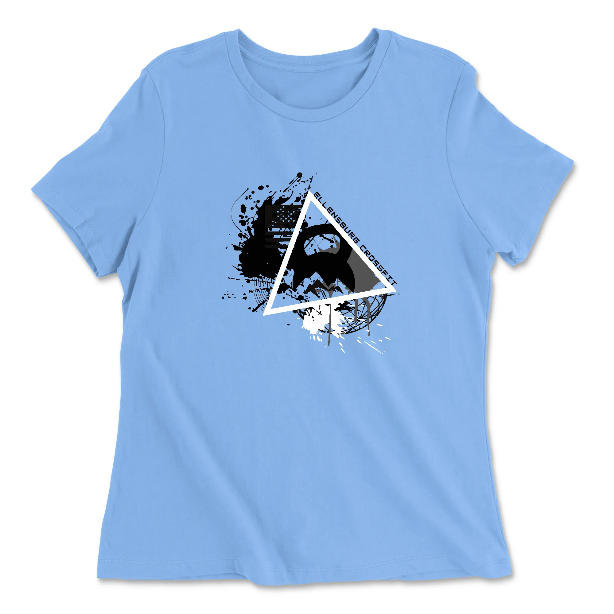 Ellensburg CrossFit Triangle Womens - Relaxed Jersey T-Shirt