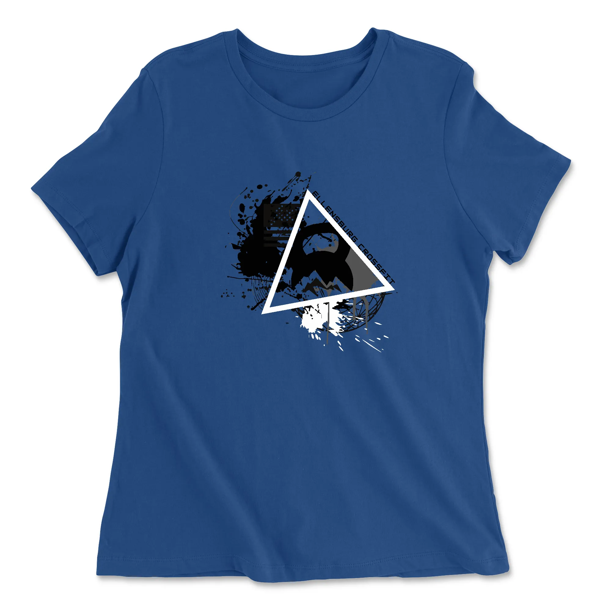 Ellensburg CrossFit Triangle Womens - Relaxed Jersey T-Shirt