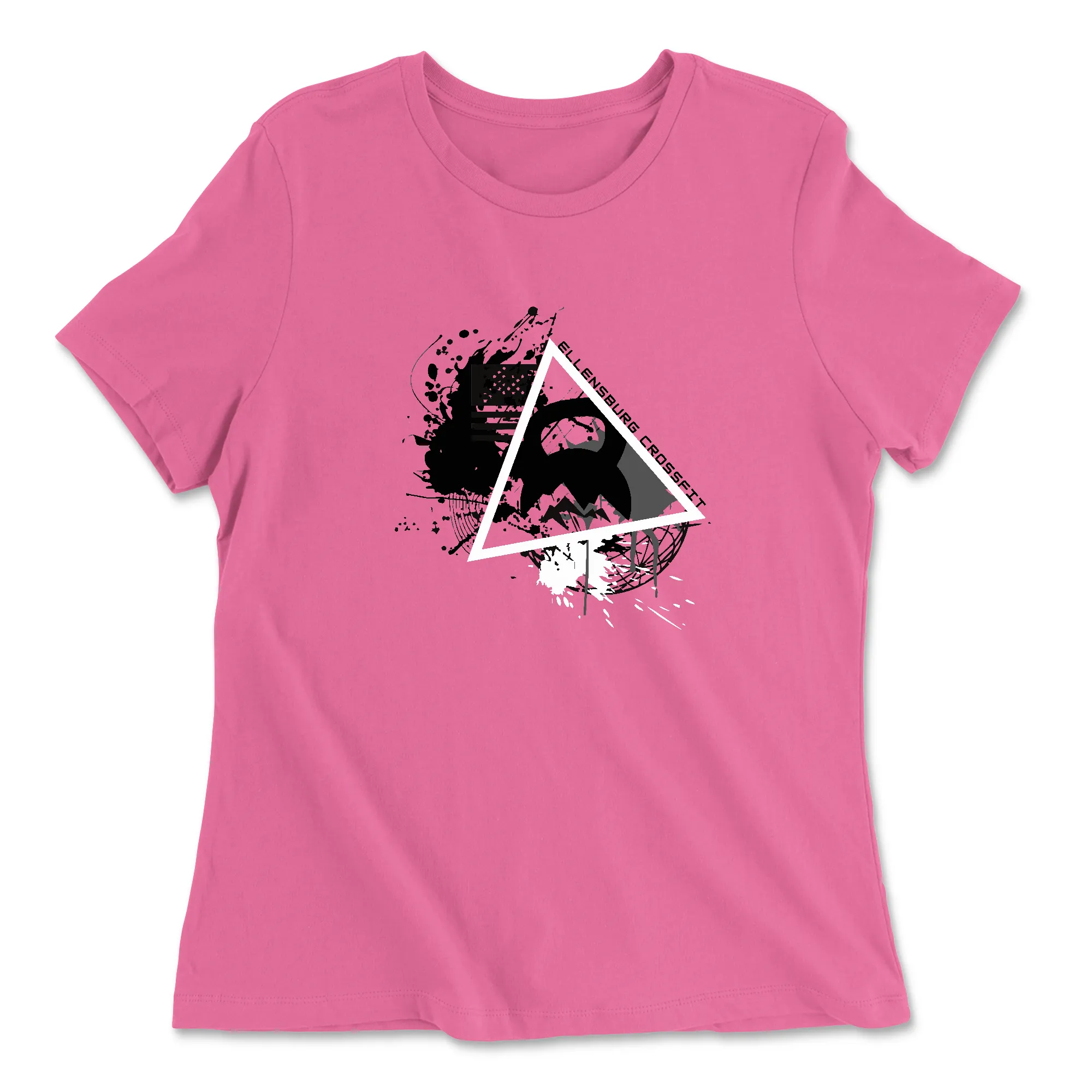 Ellensburg CrossFit Triangle Womens - Relaxed Jersey T-Shirt