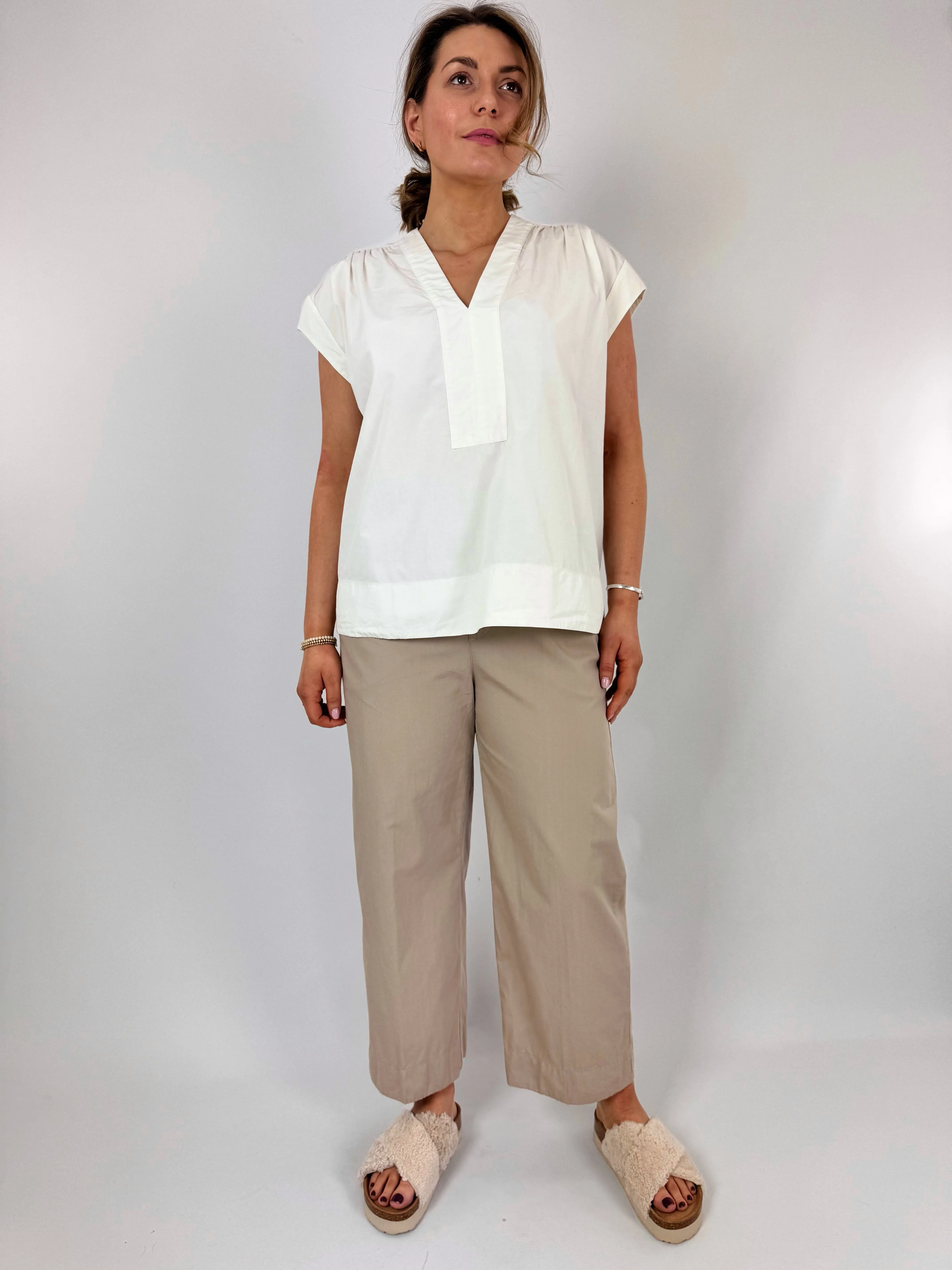 European Culture 66M0 Shirt White