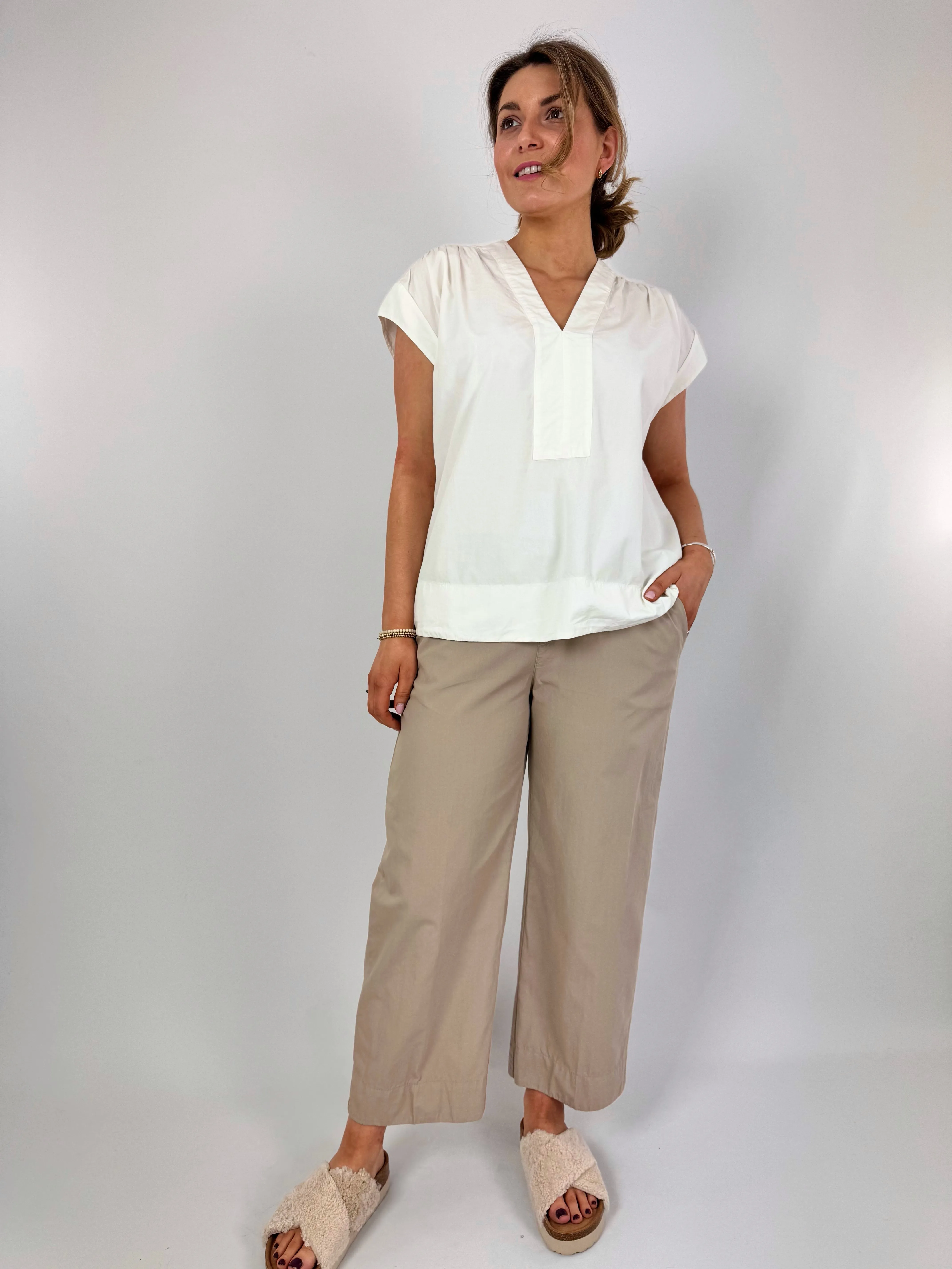 European Culture 66M0 Shirt White