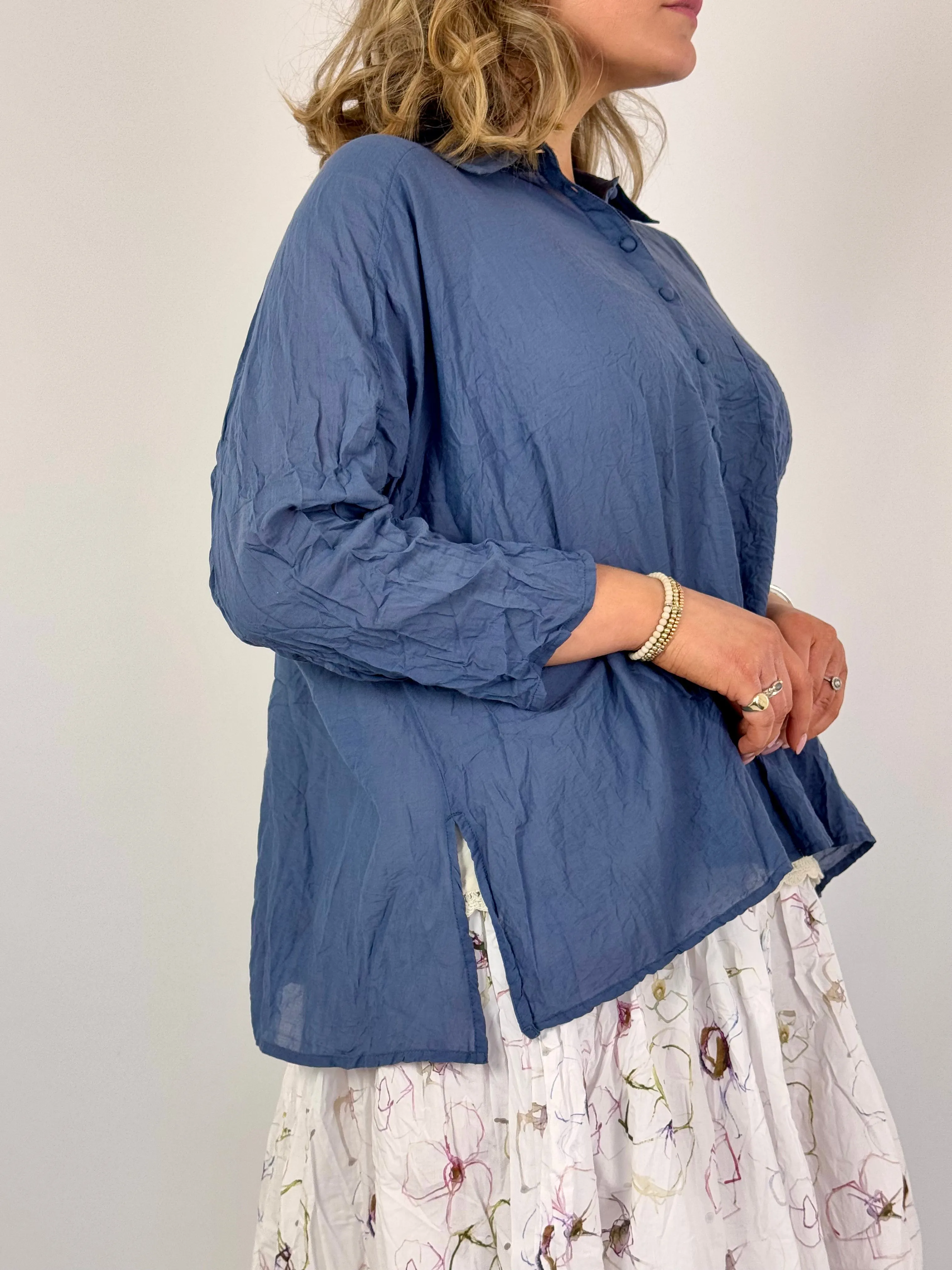 Ewa i Walla Eris Blouse Blue