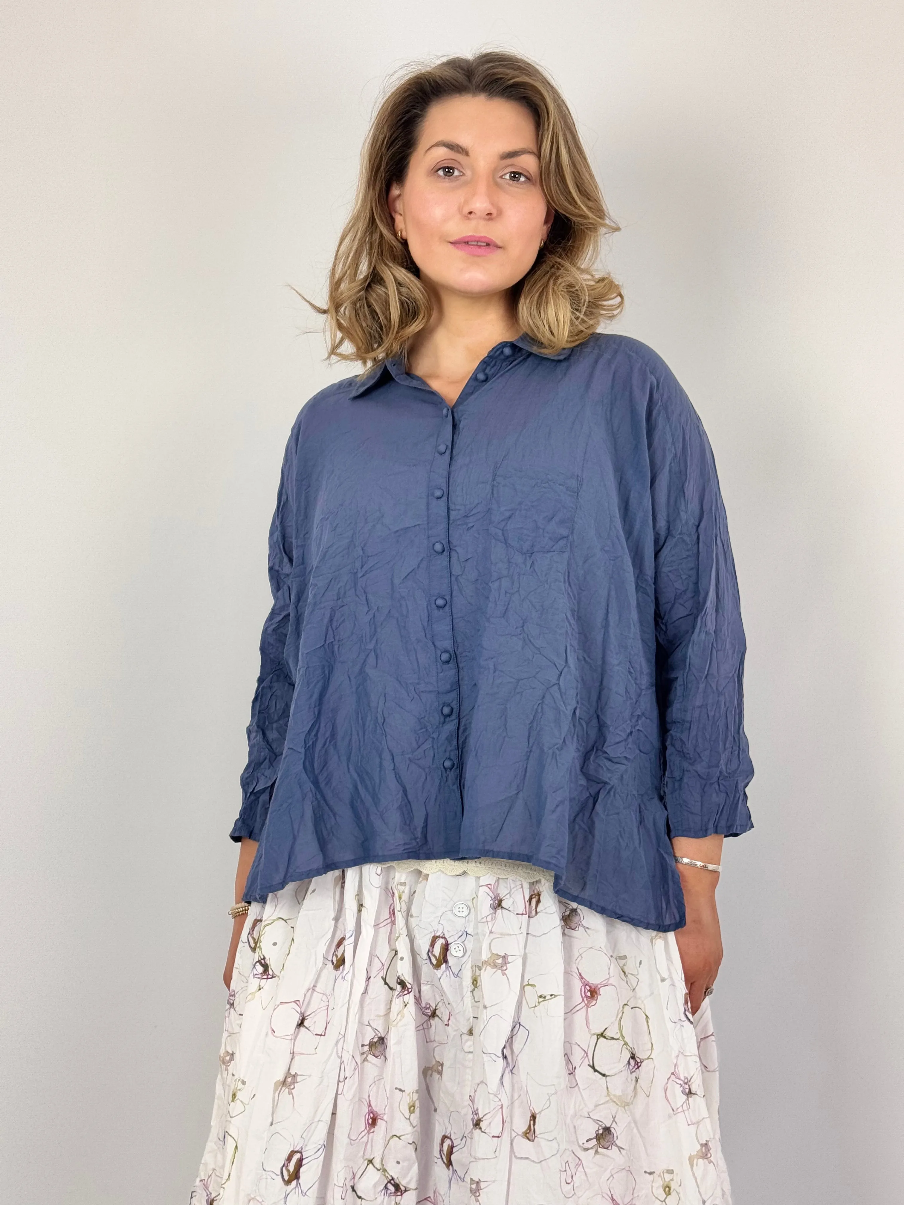 Ewa i Walla Eris Blouse Blue