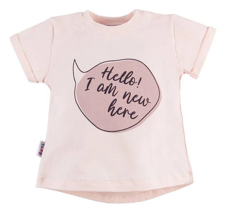 Ewa Klucze SWAN Girls T-Shirt Pink