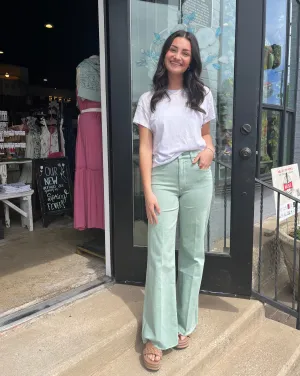 Fiona High Rise- Fresh Mint