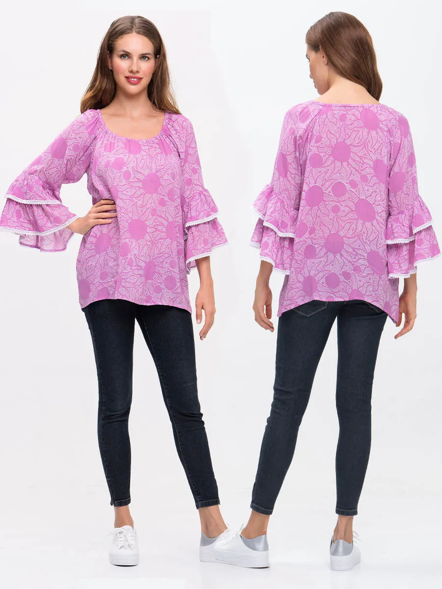 Flared Peasant Dress and Top - WOMENS (W25-L)