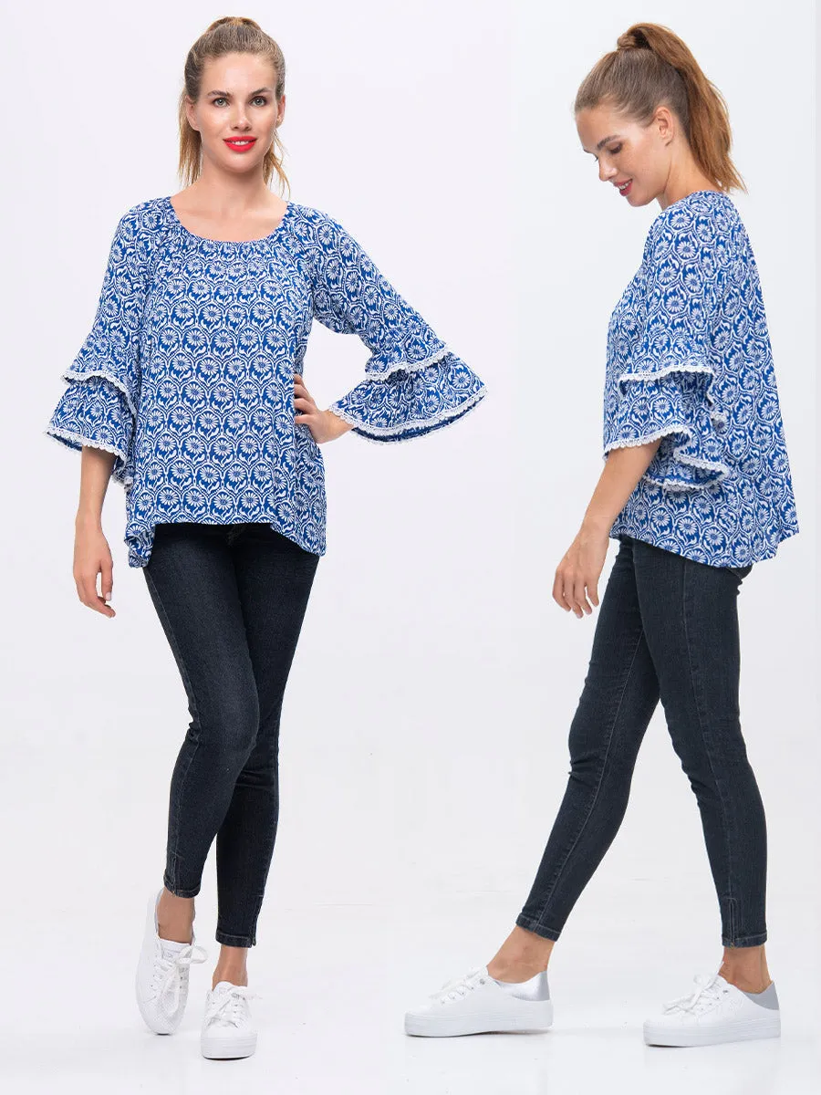 Flared Peasant Dress and Top - WOMENS (W25-L)