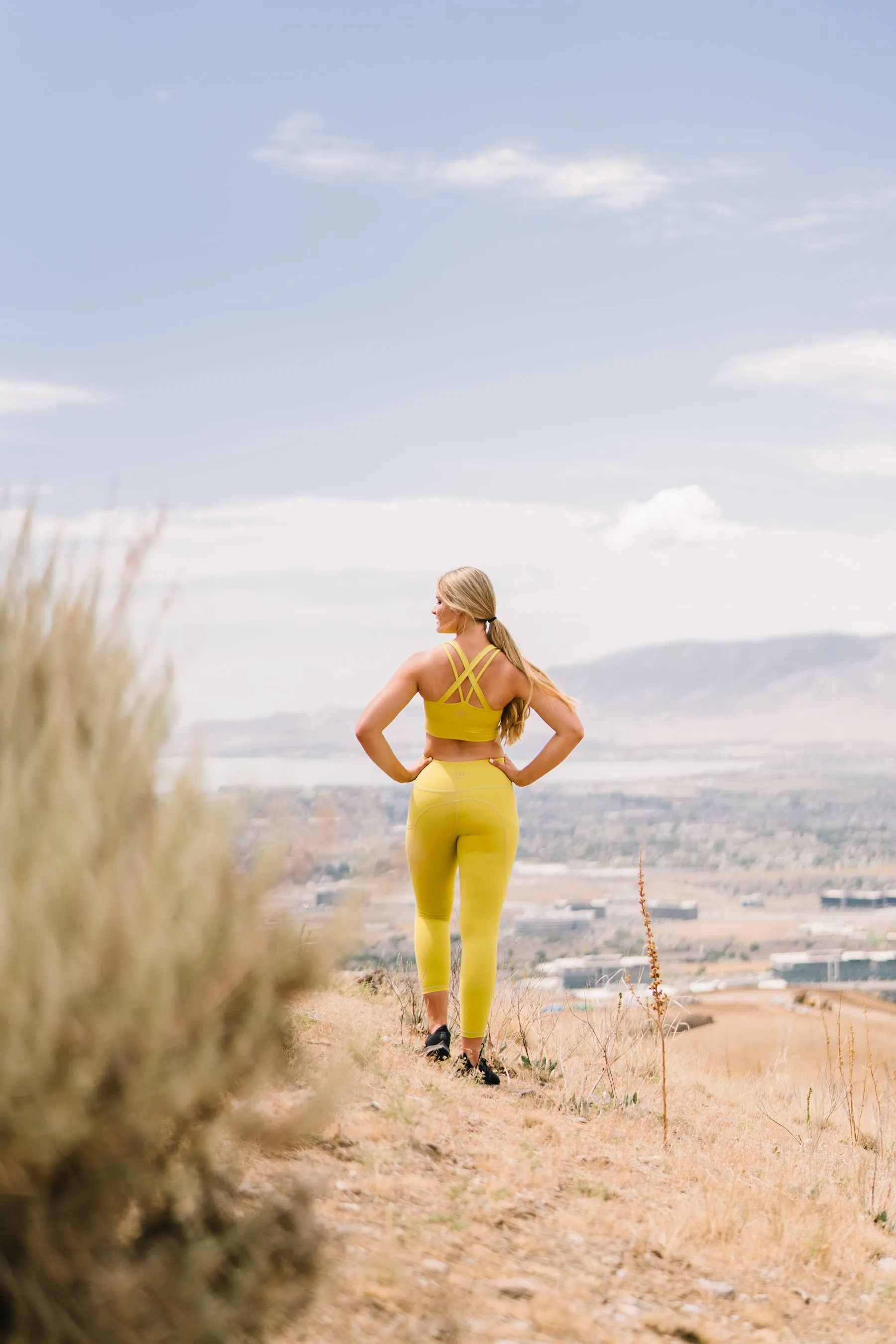 Focus Leggings - Lime | MT LUXE