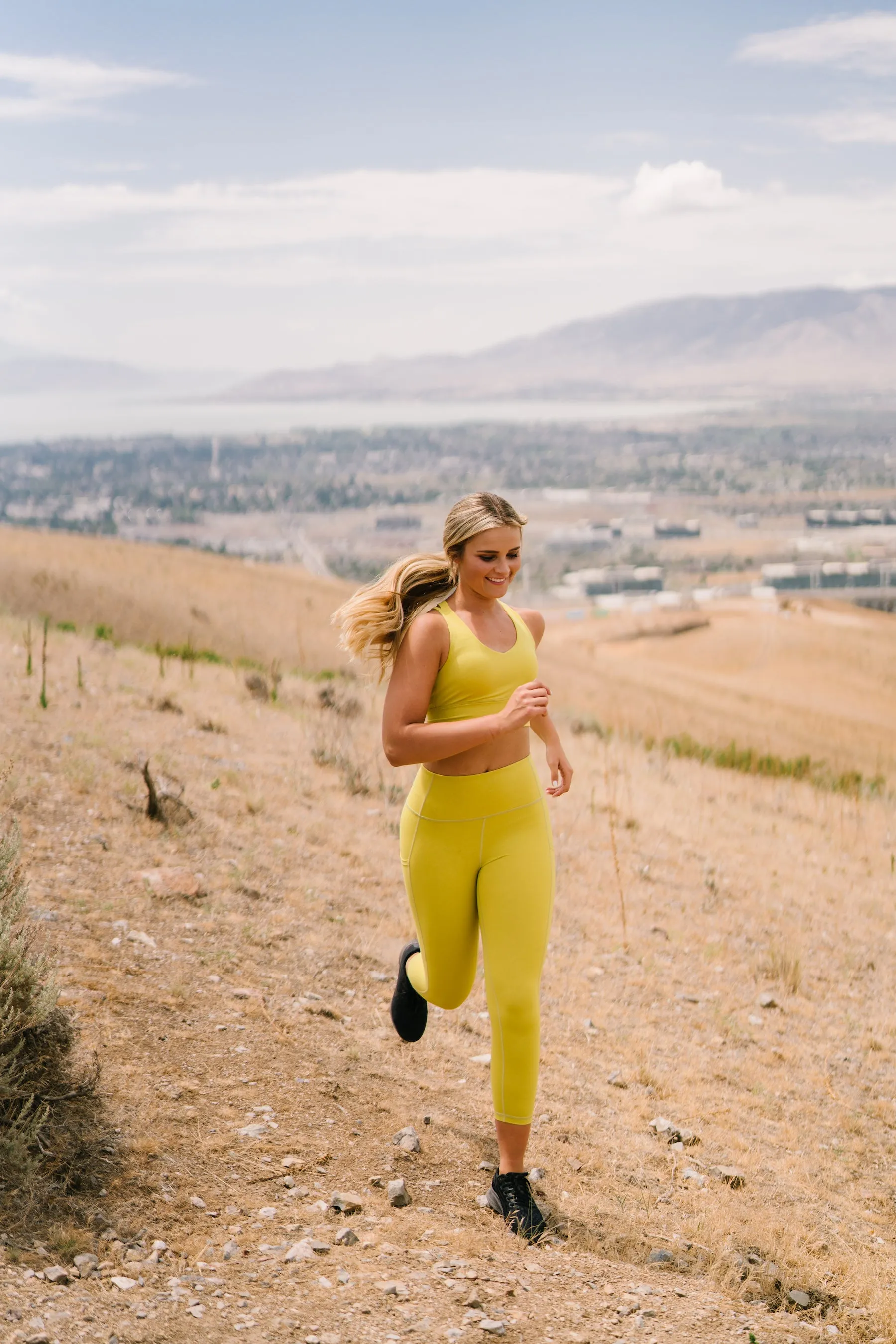 Focus Leggings - Lime | MT LUXE