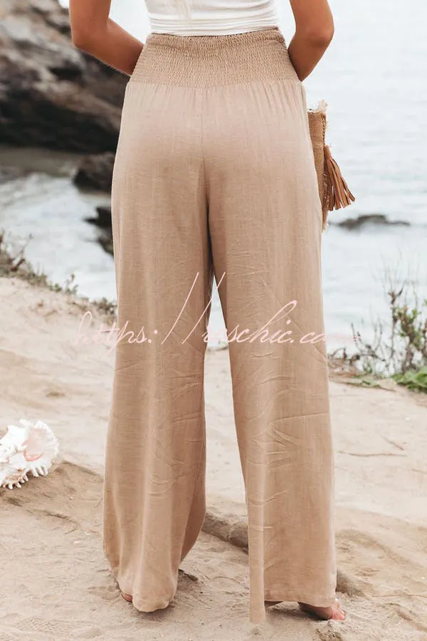 Fresh Air Pocketed Smocked Pants