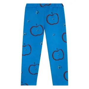 Fresh Dinosaurs Blue Apple Print Cotton Pants