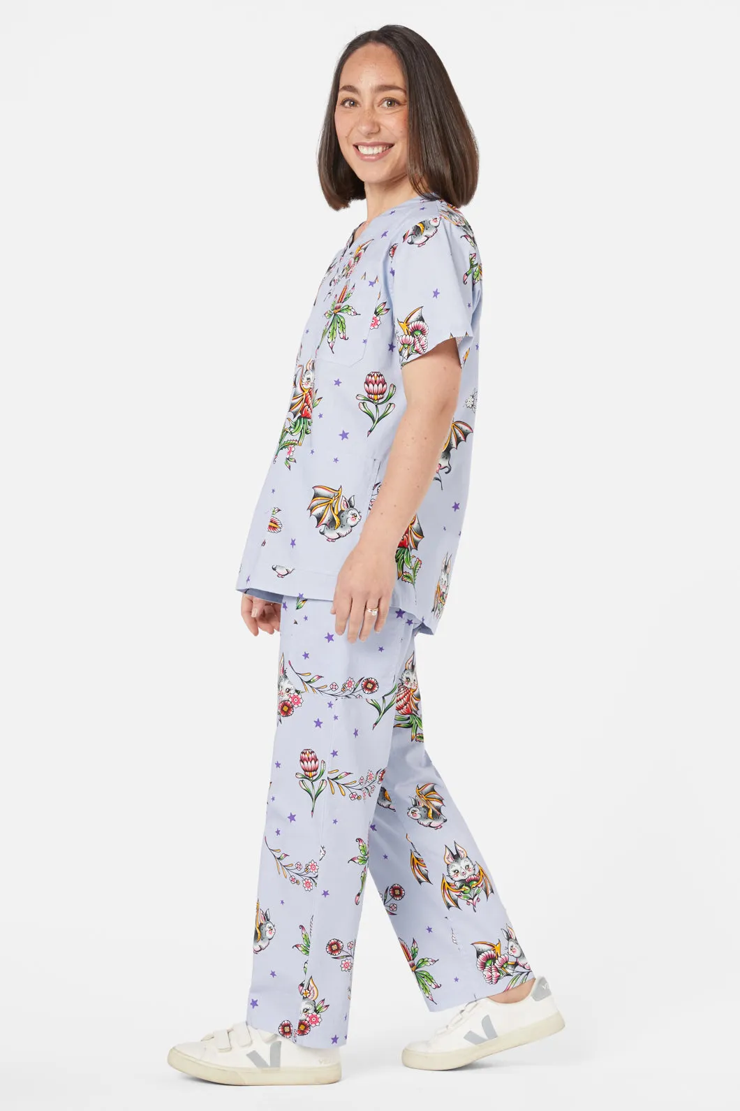 Fruity Bats Scrub Sets