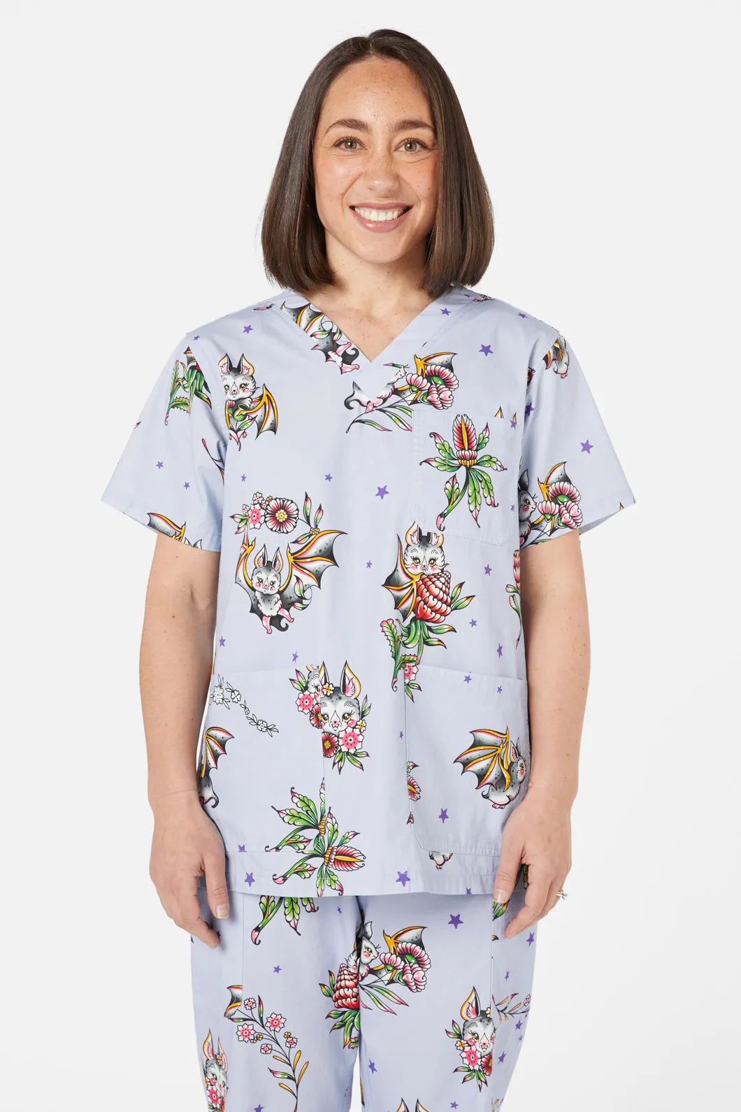 Fruity Bats Scrub Sets