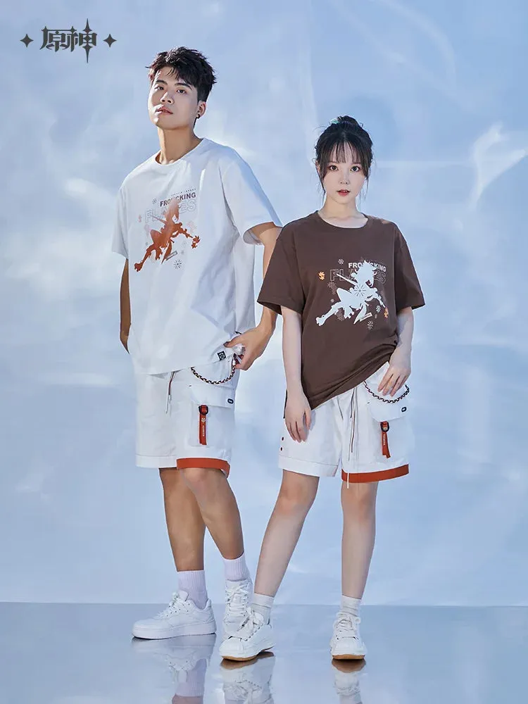 Game Genshin Impact Naganohara Yoimiya Cosplay Theme Pants Badge Anime Casual Sweatpants