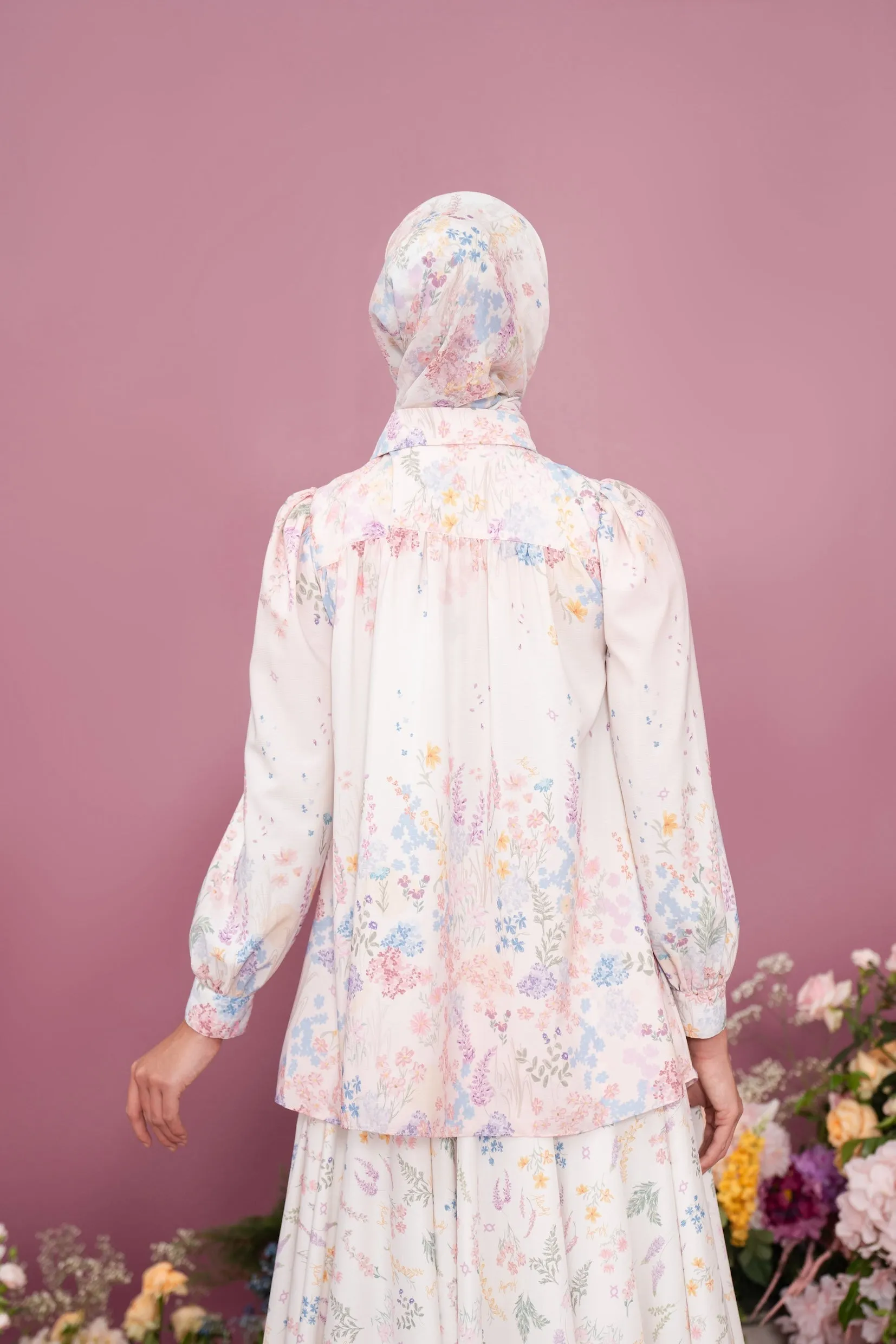Gardenia Shirt Garden Glow