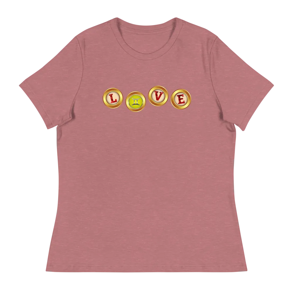 Gemini Love Women's Relaxed T-Shirt