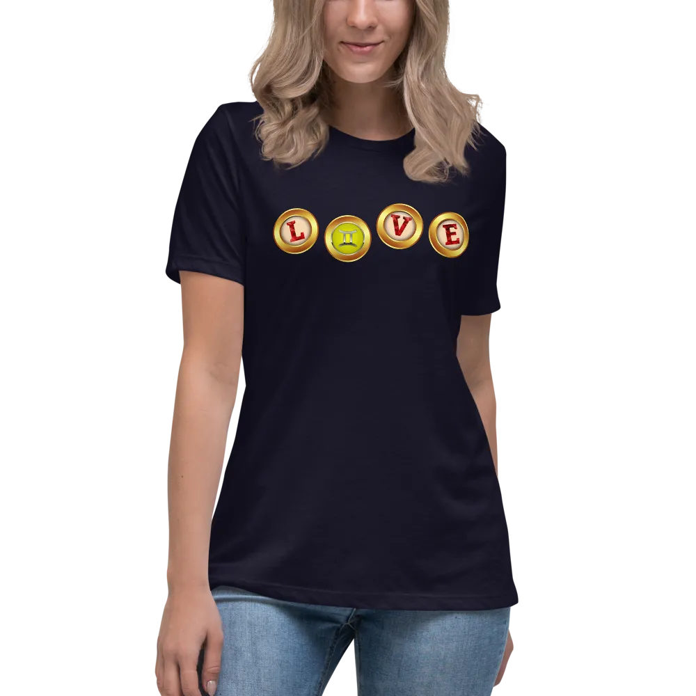 Gemini Love Women's Relaxed T-Shirt