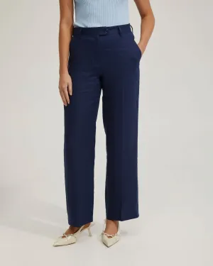 Gigi Ajustable Waist Linen Pants