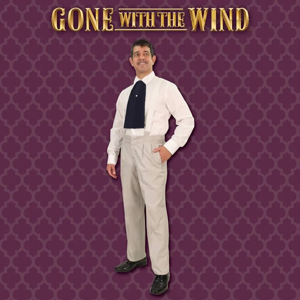 Gone with the Wind - Barbecue Pants with Suspenders
