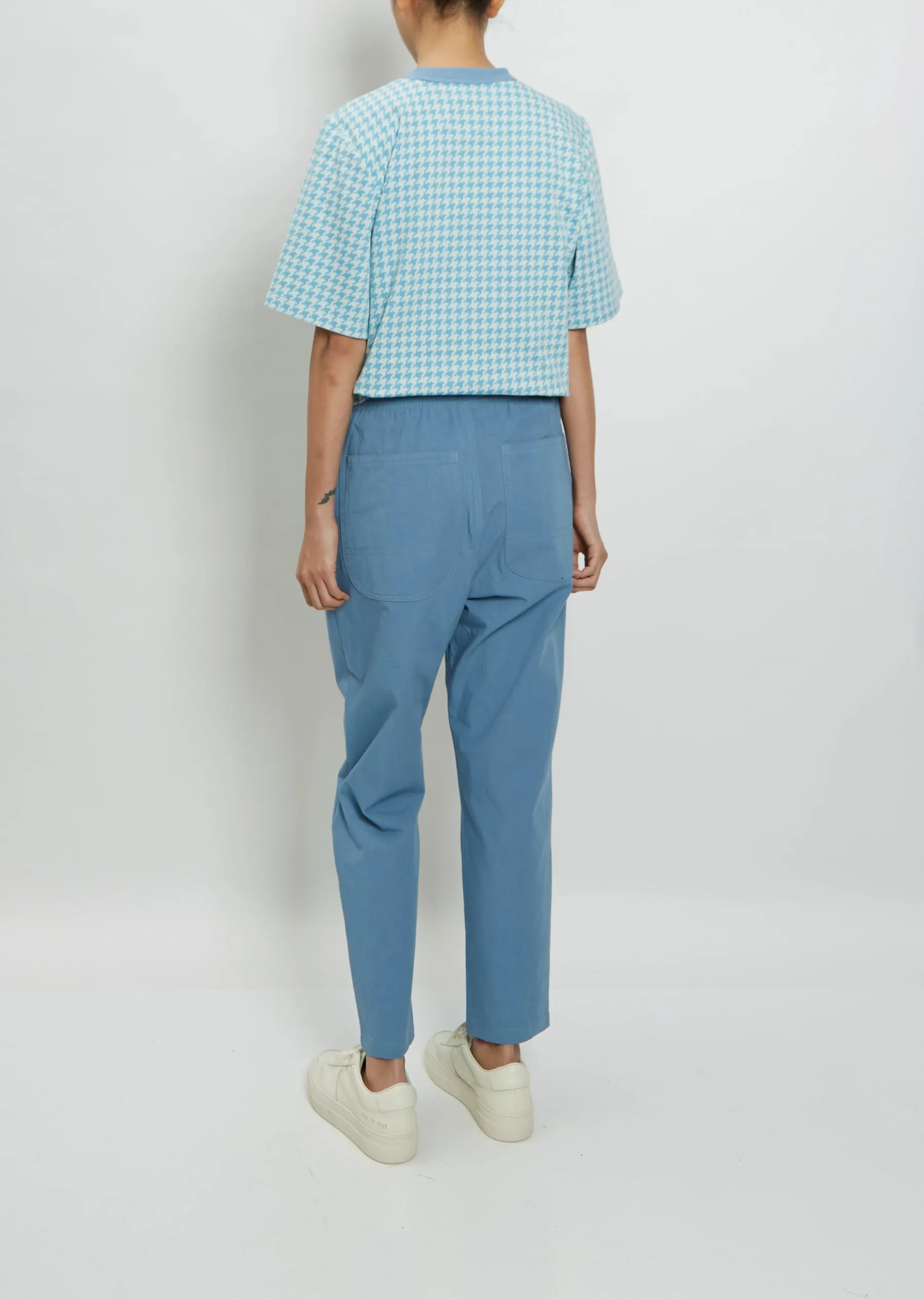Grandma Pants — Light Blue