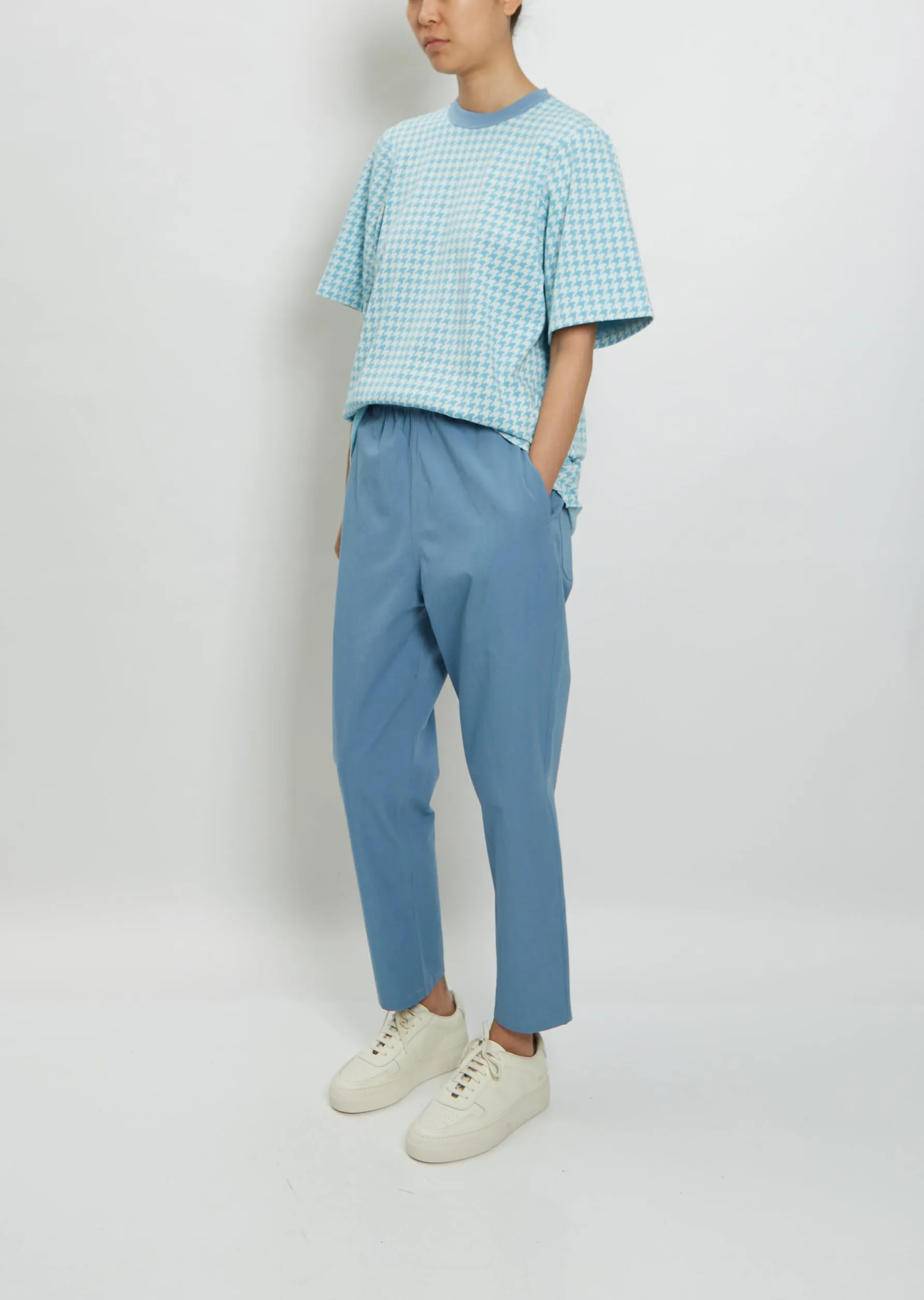 Grandma Pants — Light Blue