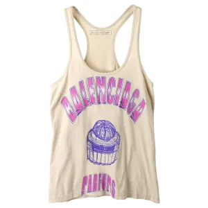 GRAPHIC TANK TOP / OFF WHITE