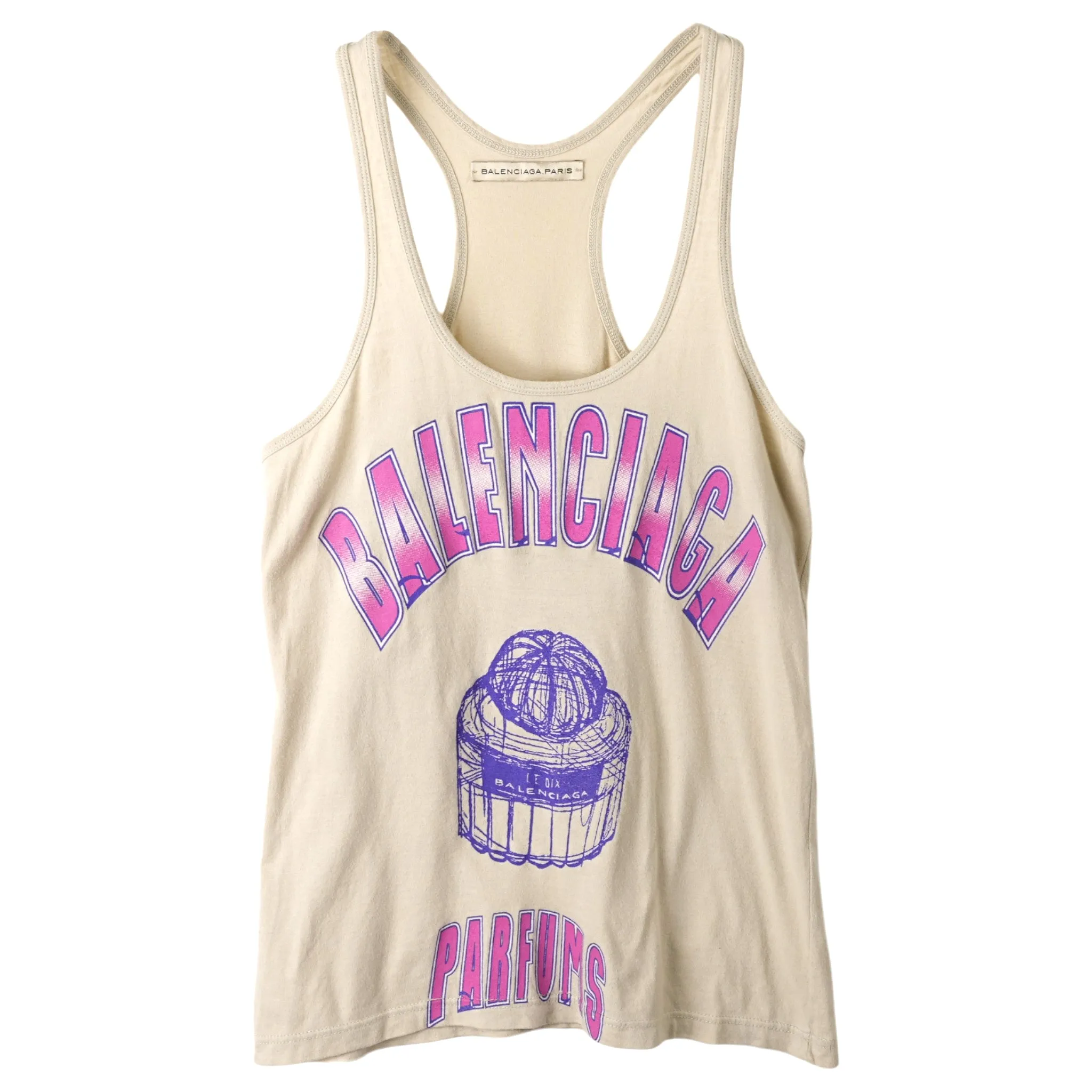 GRAPHIC TANK TOP / OFF WHITE