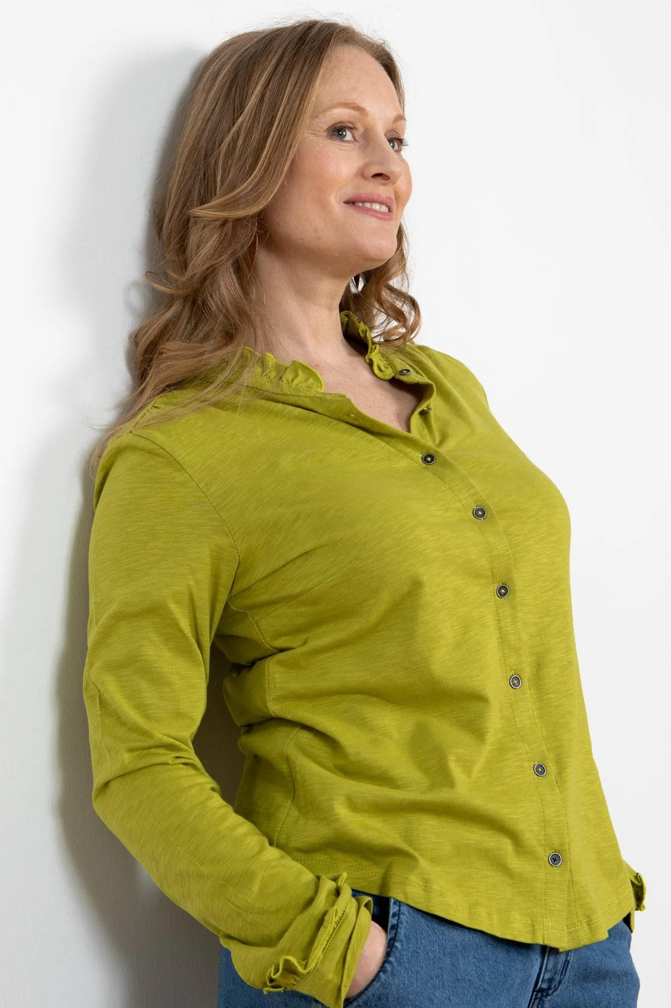 Hailey Frill Shirt