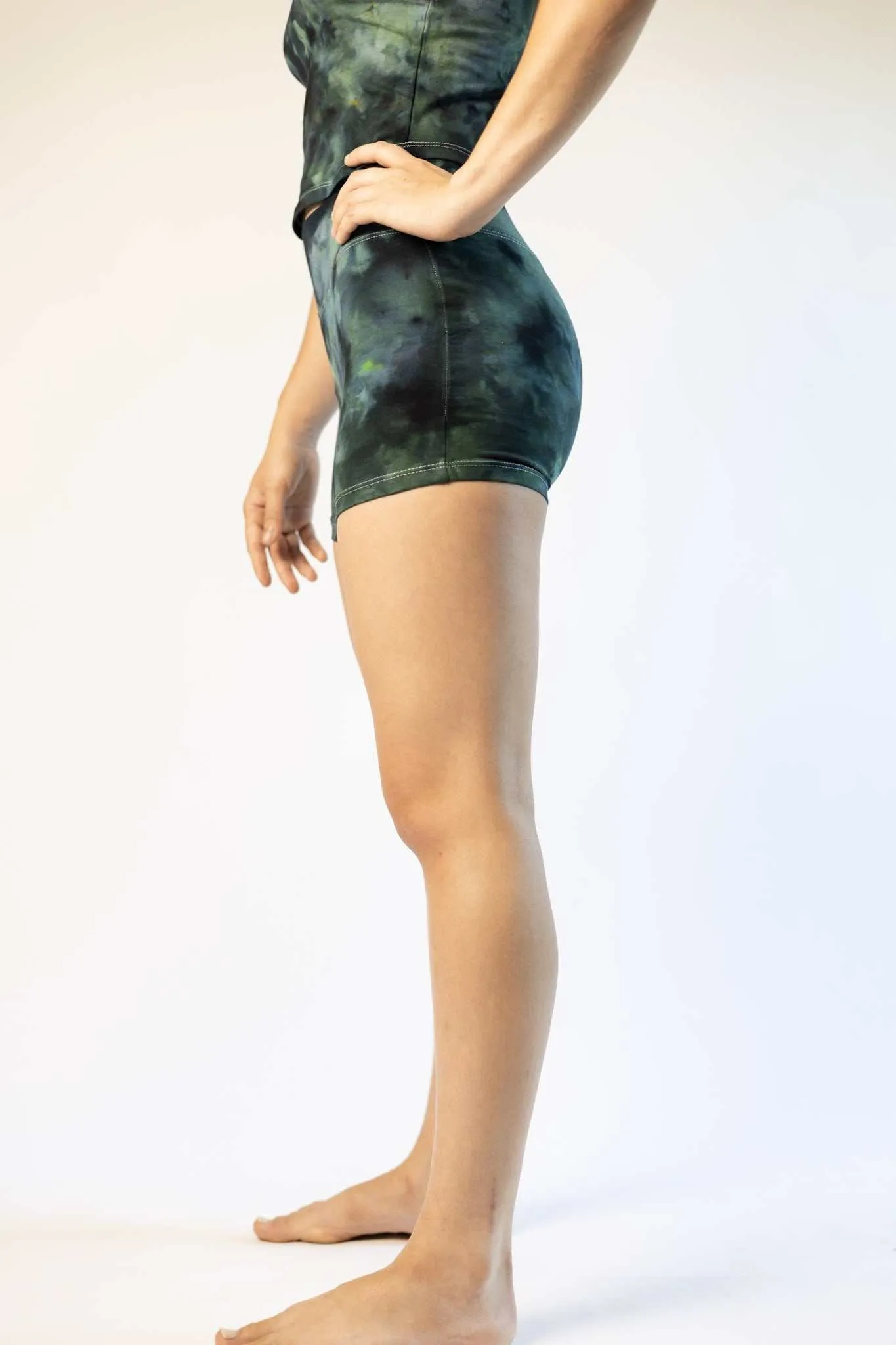 Hemp Casual Active 3" Shorts - Tie Dye