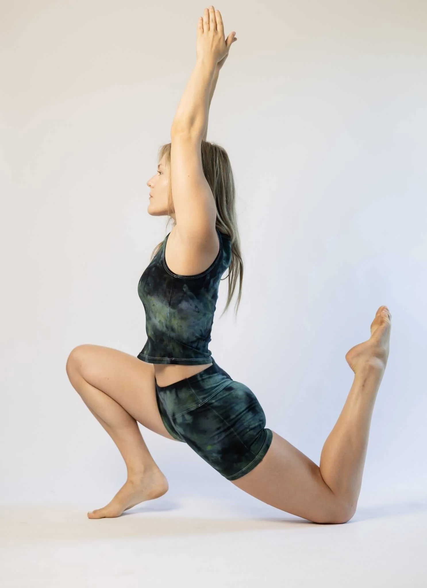 Hemp Casual Active 3" Shorts - Tie Dye