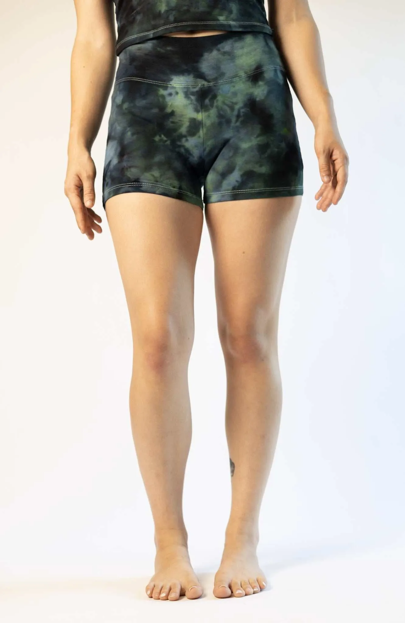 Hemp Casual Active 3" Shorts - Tie Dye