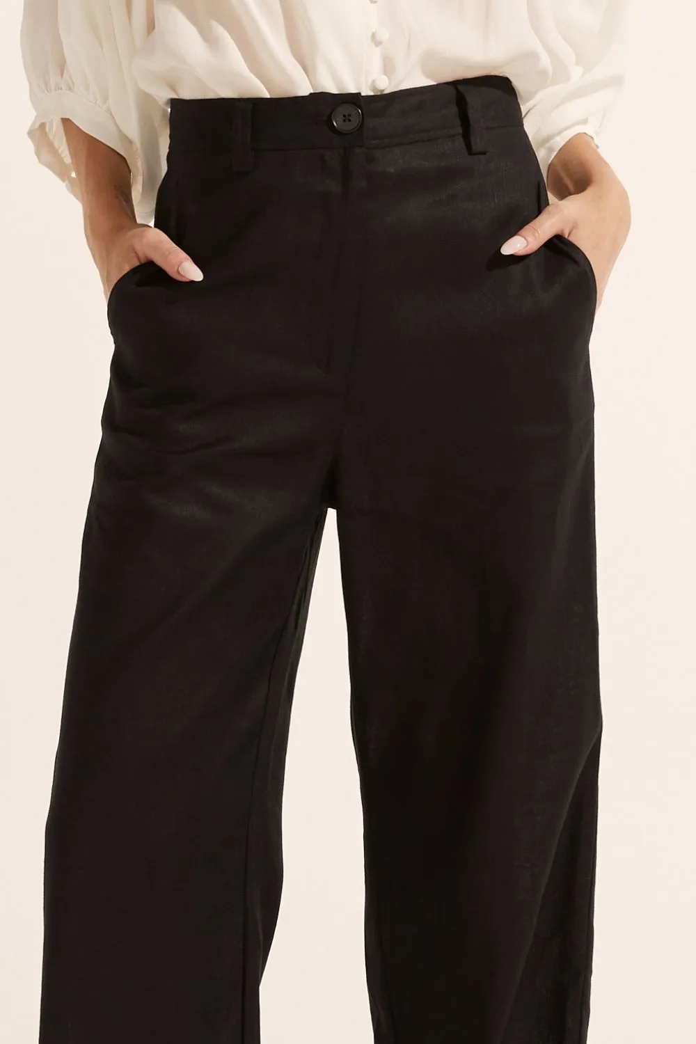 herald pant - black