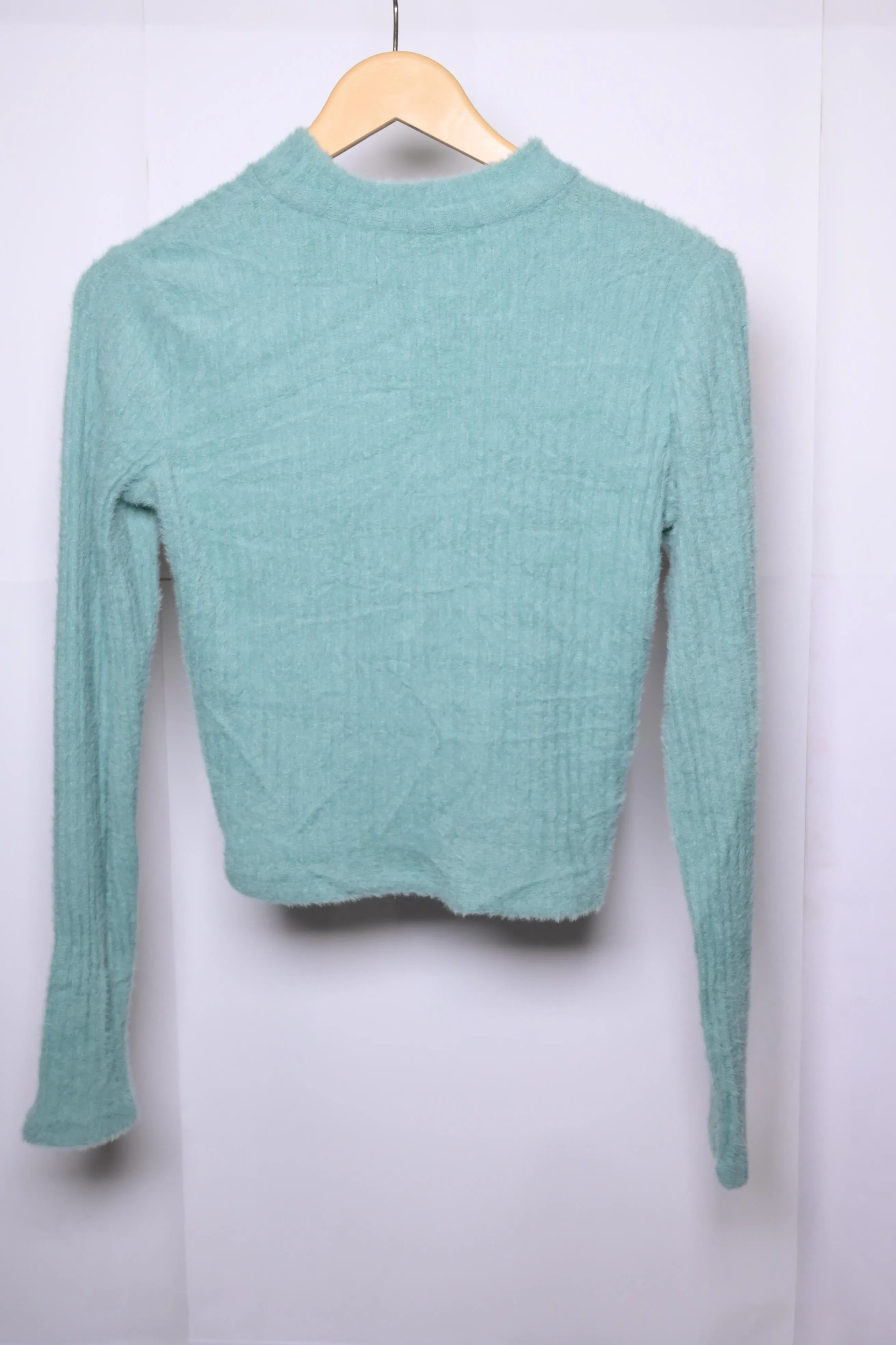 Hollister Green Crop Top