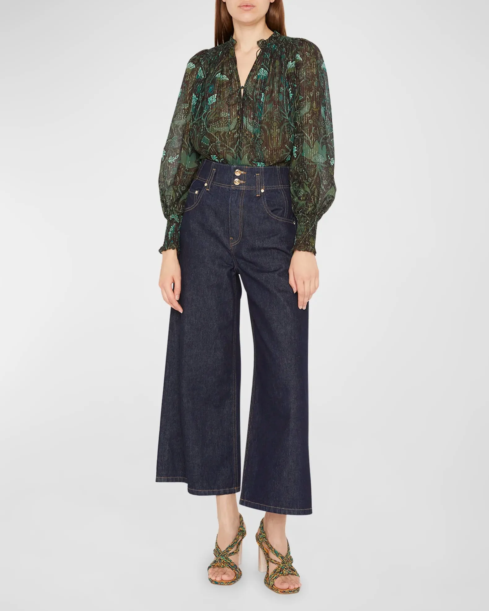 Ida Blouse - Rainforest
