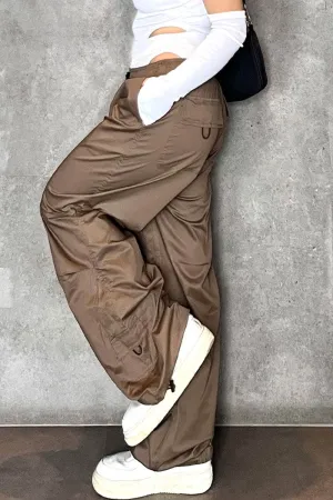 Khaki destoy utility Pants
