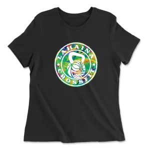 Lahaina CrossFit Flower Womens - Relaxed Jersey T-Shirt