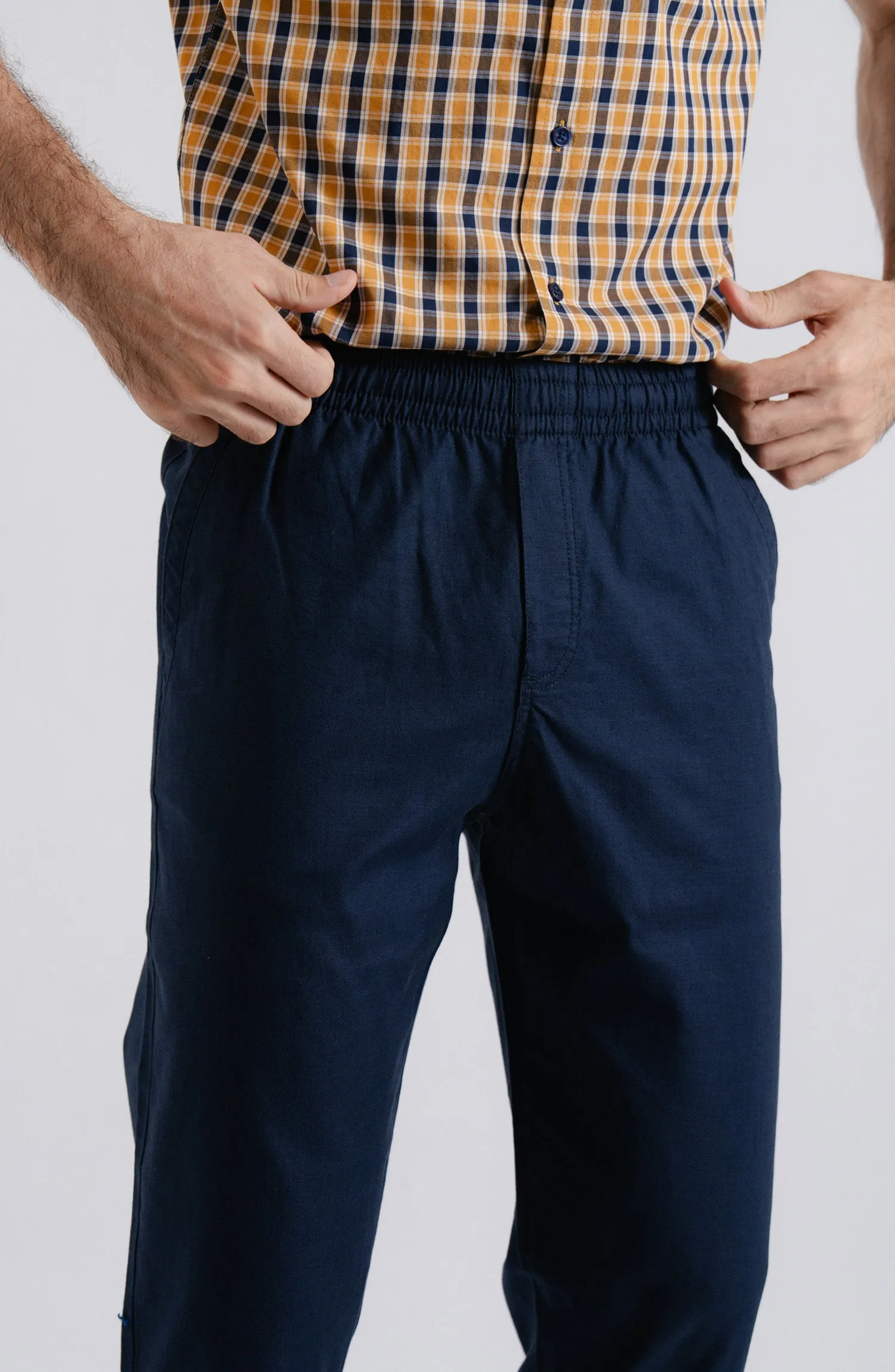 Linen Lounge Wear - Charcoal