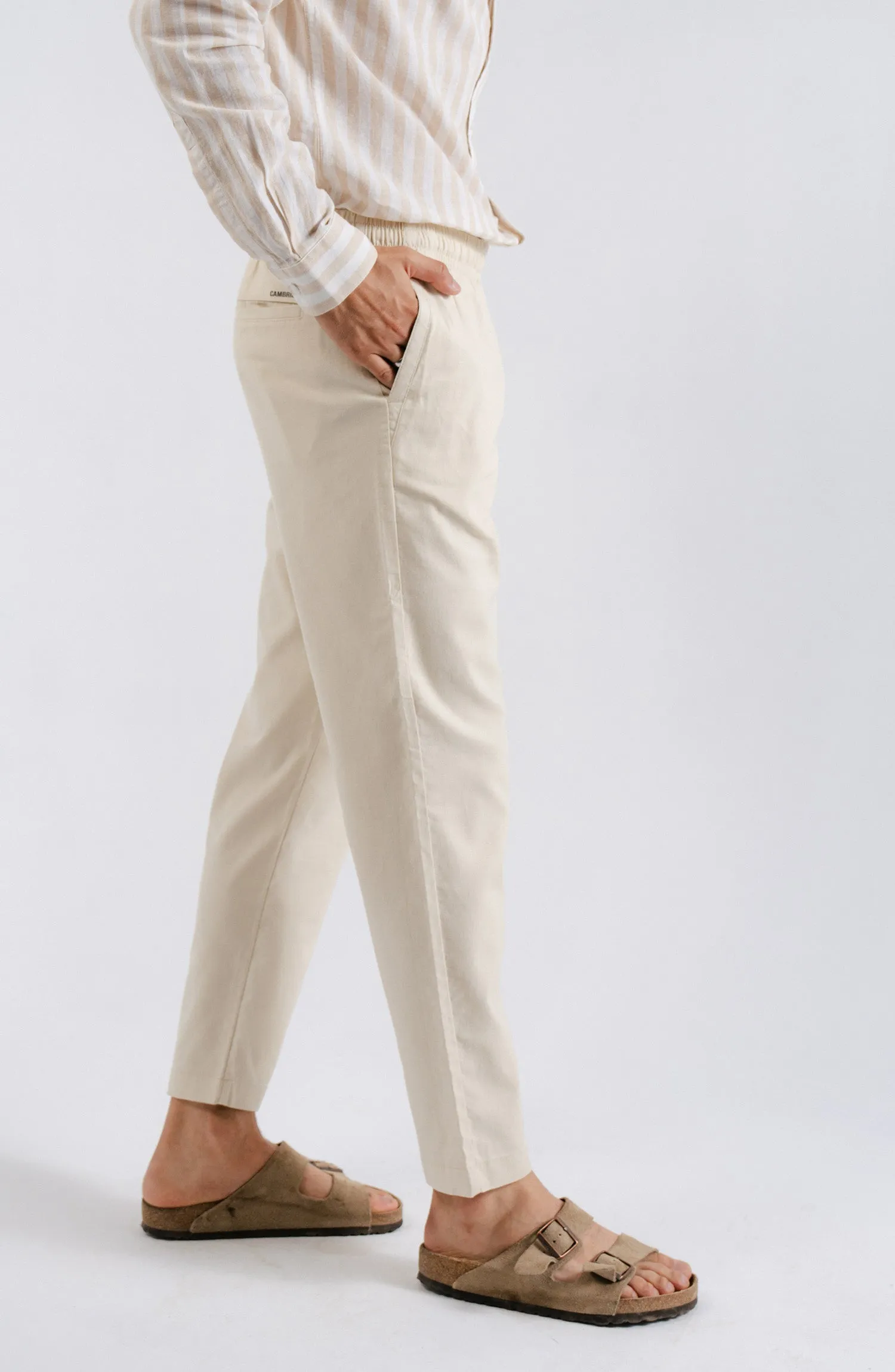 Linen Lounge Wear - Charcoal