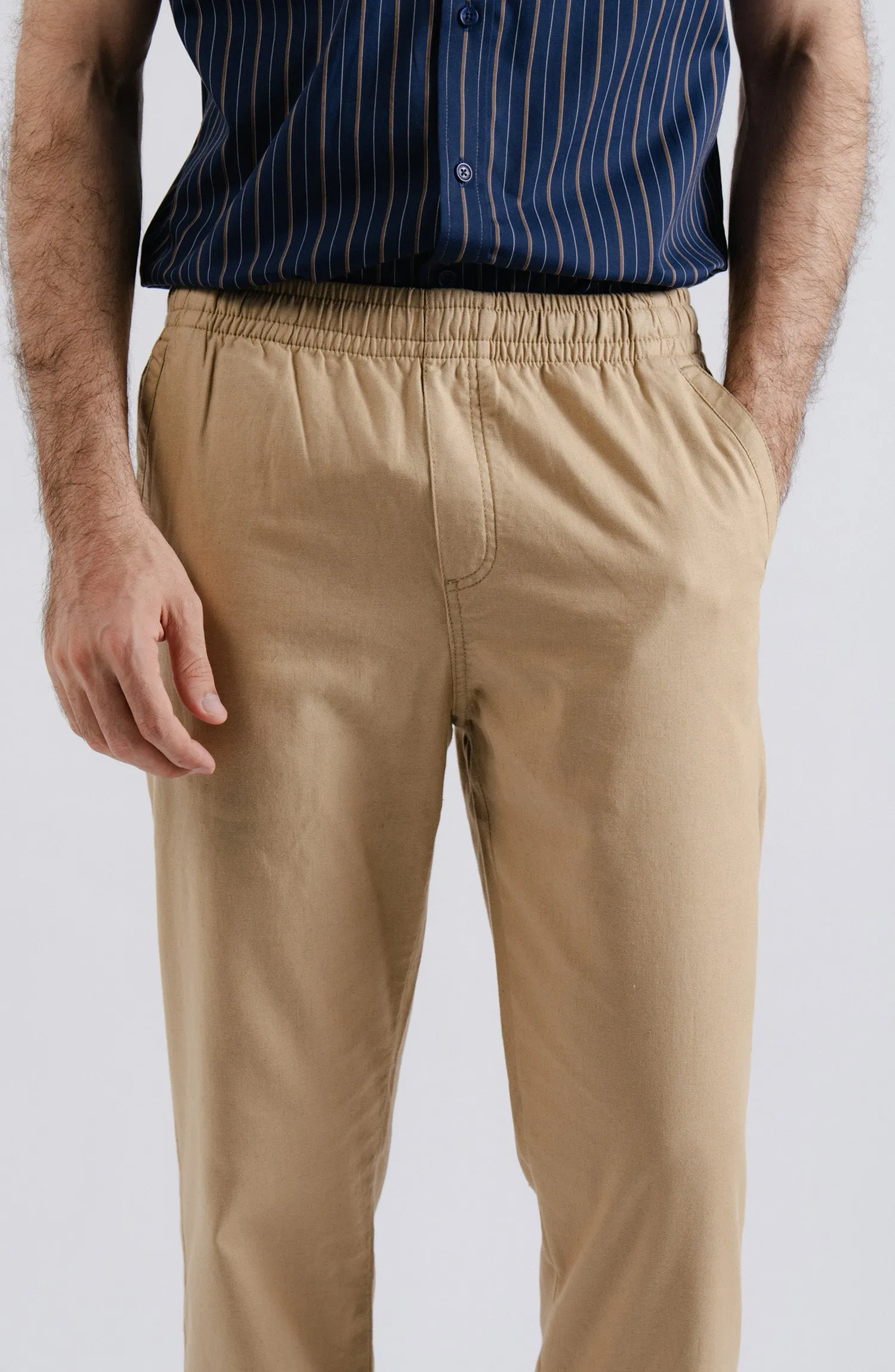 Linen Lounge Wear - Charcoal