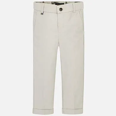 Linen suit pants