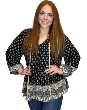 Lyle Bohemian Top