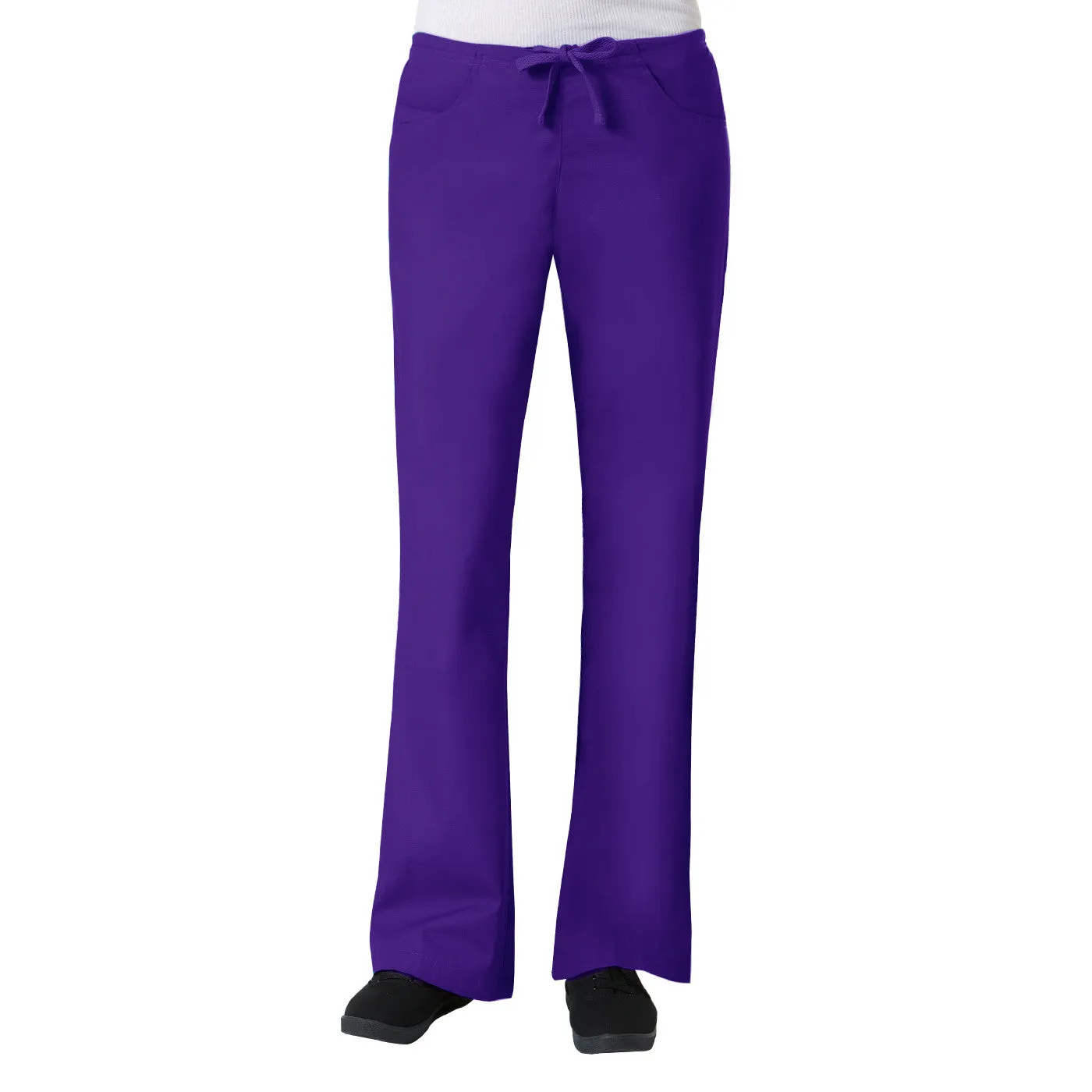 Maevn Core Womens Classic Flare Pant Style 9026  - Tall 33" Plus Fit <br>Size XXL - 3XL</br>