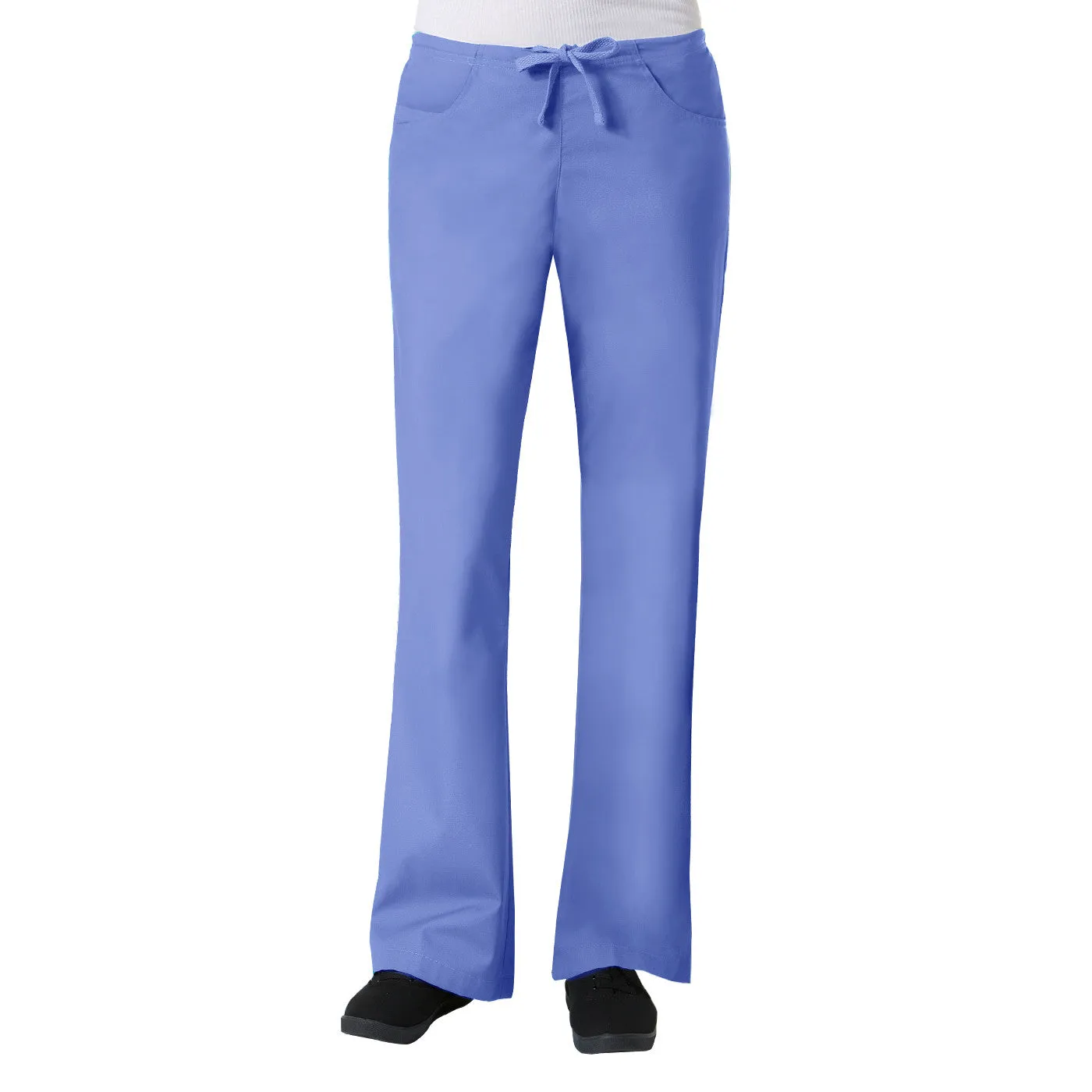 Maevn Core Womens Classic Flare Pant Style 9026  - Tall 33" Plus Fit <br>Size XXL - 3XL</br>